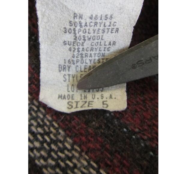 Vintage Western Aztec Print Lightweight Wool Jacket - Picture 6 of 6